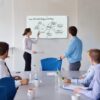 Magnetic White Dry Erase Glass Board, Frameless, Infinity, 8' x 4' - Image 2