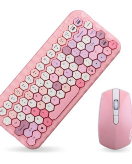 Girl Heart Wireless Keyboard And Mouse Set Mini Keyboard