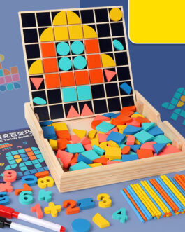 Multifunctional Learning Box Mosaic Tangram Puzzle